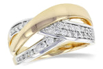Allison Kaufman Diamond Wedding Band in 14K Yellow Gold, 0.34 ctw (W2357)