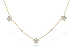 Allison Kaufman Diamond Necklace in 14K Yellow Gold, 0.80 ctw