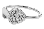 Allison Kaufman Diamond Ring in 14K White Gold, 0.23 ctw, alternate view