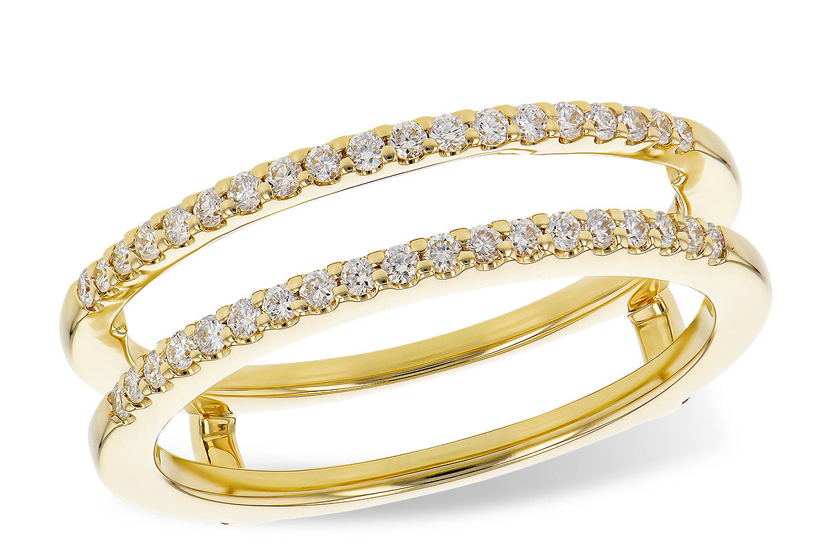 Allison Kaufman Diamond Ring Guard in 14K Yellow Gold, 0.25 ctw (WR301-25)