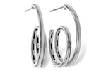 Allison Kaufman Gold Earrings in 14K White Gold (E2334)