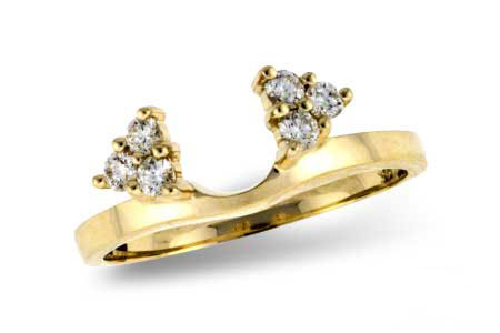 Allison Kaufman Diamond Band Enhancer in 14K Yellow Gold, 0.10 ctw (W1532)
