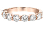 Allison Kaufman Diamond Wedding Band in 14K Rose Gold, 1.50 ctw (WR114-150), alternate view