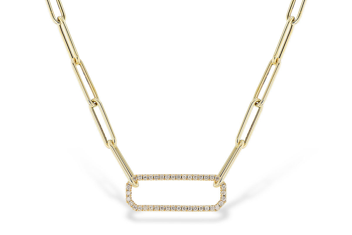 Allison Kaufman Diamond Necklace in 14K Yellow Gold, 0.50 ctw (N8357)