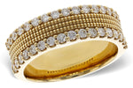 Allison Kaufman Diamond Wedding Band in 14K Yellow Gold, 0.70 ctw
