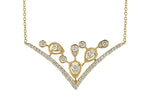 Allison Kaufman Diamond Necklace in 14K Yellow Gold, 0.45 ctw