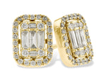 Allison Kaufman Diamond Earrings in 14K Yellow Gold, 0.50 ctw (E2053)