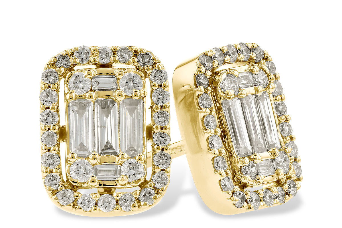 Allison Kaufman Diamond Earrings in 14K Yellow Gold, 0.50 ctw (E2053)