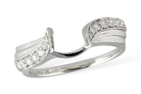 Allison Kaufman Diamond Band Enhancer in 14K White Gold, 0.23 ctw