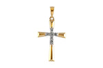 Allison Kaufman Diamond Pendant in 14K Yellow Gold, 0.09 ctw