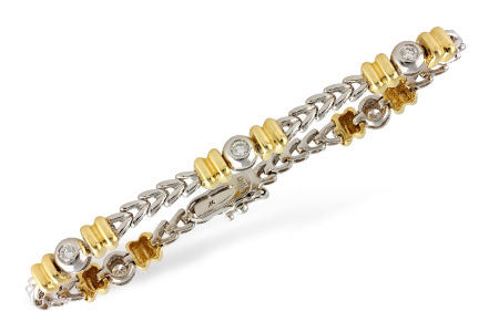 Allison Kaufman Diamond Bracelet in 14K White Gold, 0.45 ctw