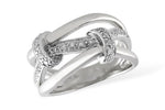 Allison Kaufman Diamond Wedding Band in 14K White Gold, 0.24 ctw (W1905)