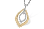 Allison Kaufman Diamond Necklace in 14K Yellow Gold, 0.16 ctw