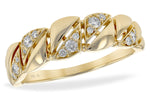 Allison Kaufman Diamond Wedding Band in 14K Yellow Gold, 0.17 ctw (W2312)