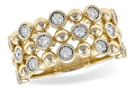 Allison Kaufman Diamond Wedding Band in 14K Yellow Gold, 0.25 ctw (W2314)