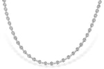 Allison Kaufman Diamond Necklace in 14K White Gold, 3.40 ctw