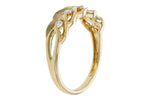 Allison Kaufman Diamond Wedding Band in 14K Yellow Gold, 0.16 ctw (W2625), alternate view