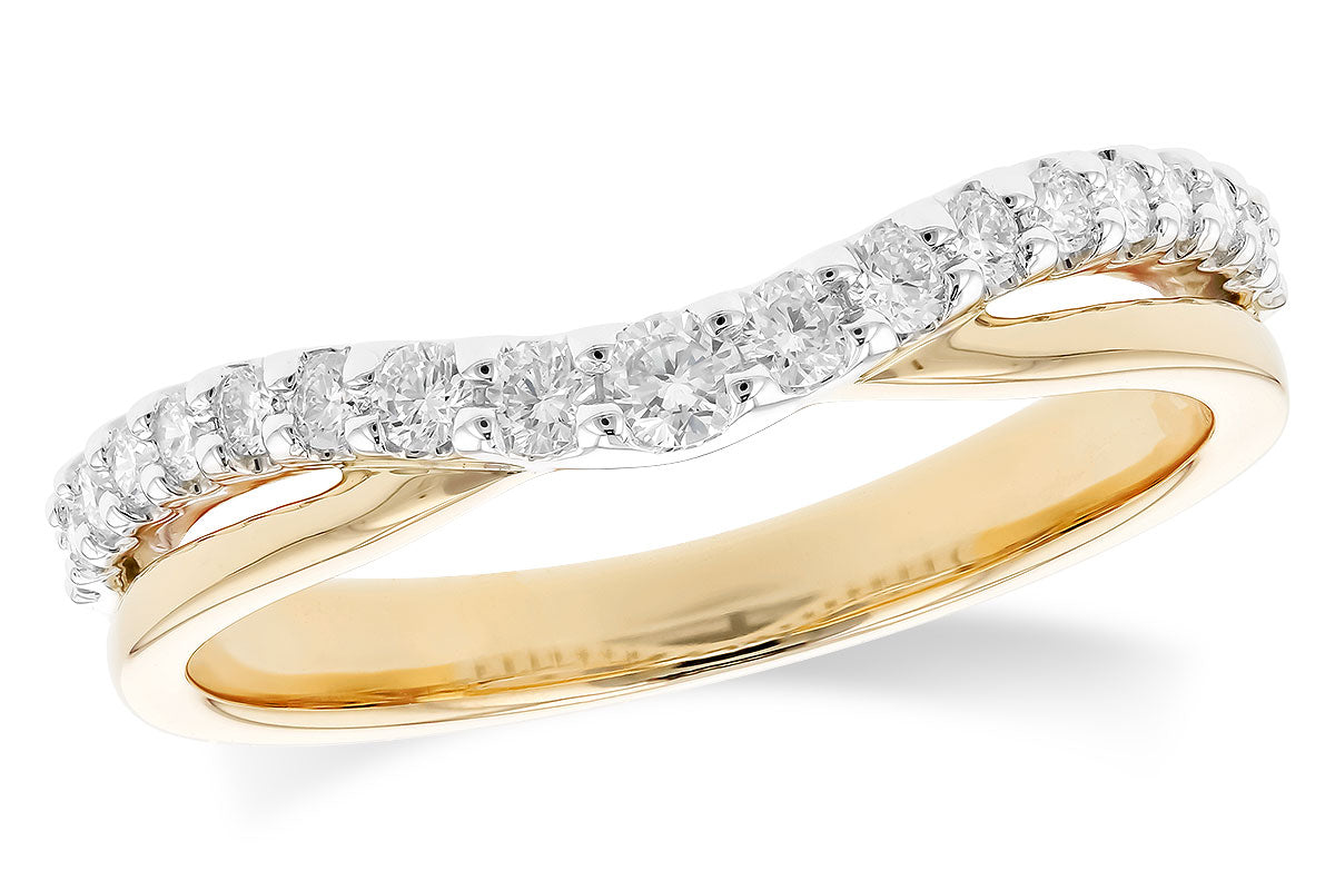 Allison Kaufman Diamond Band Enhancer in 14K Yellow & White Gold, 0.33 ctw