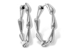 Allison Kaufman Gold Earrings in 14K White Gold (E2331)