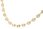 Allison Kaufman Baguette Diamond Necklace in 14K Yellow Gold, 2.05 ctw, alternate view