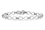 Allison Kaufman Diamond Bracelet in 14K White Gold, 0.26 ctw