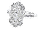 Allison Kaufman Diamond Ring in 14K White Gold, 0.50 ctw (D5854), alternate view