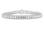 Allison Kaufman Diamond Bracelet in 14K White Gold, 10.40 ctw