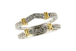 Allison Kaufman Diamond Ring Guard in 14K Two-Tone Gold, 0.30 ctw