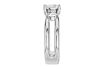 Allison Kaufman Diamond Engagement Ring Semi-Mount in 14K White Gold, 0.06 ctw (L7948), alternate view