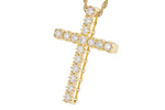 Allison Kaufman Diamond Necklace in 14K Yellow Gold, 1.00 ctw (NR80-1), alternate view