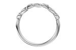 Allison Kaufman Wedding Band in 14K White Gold (W2658), alternate view