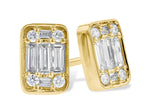 Allison Kaufman Diamond Earrings in 14K Yellow Gold, 0.30 ctw (E2047)