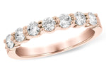 Allison Kaufman Diamond Wedding Band in 14K Rose Gold, 0.75 ctw (WR114-75)
