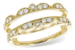 Allison Kaufman Diamond Ring Guard in 14K Yellow Gold, 0.24 ctw (W2381)