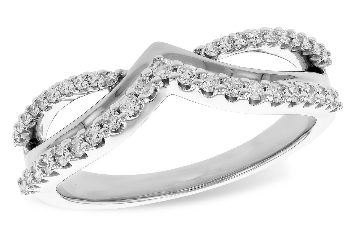 Allison Kaufman Diamond Band Enhancer in 14K White Gold, 0.30 ctw