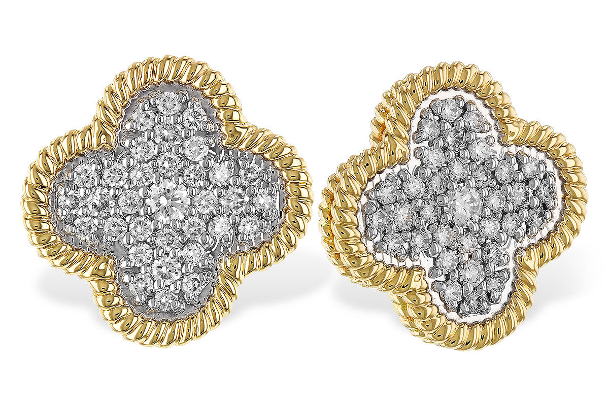Allison Kaufman Diamond Earrings in 14K Yellow Gold, 0.50 ctw (E2316)