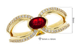 Allison Kaufman Ruby & Diamond Ring in 14K Yellow Gold, 0.67 ctw, alternate view