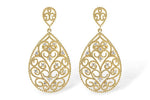 Allison Kaufman Diamond Earrings in 14K Yellow Gold, 0.38 ctw (E1815)