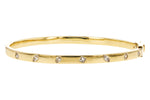Allison Kaufman Diamond Bangle Bracelet in 14K Yellow Gold, 0.35 ctw