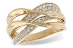 Allison Kaufman Diamond Wedding Band in 14K Yellow Gold, 0.34 ctw