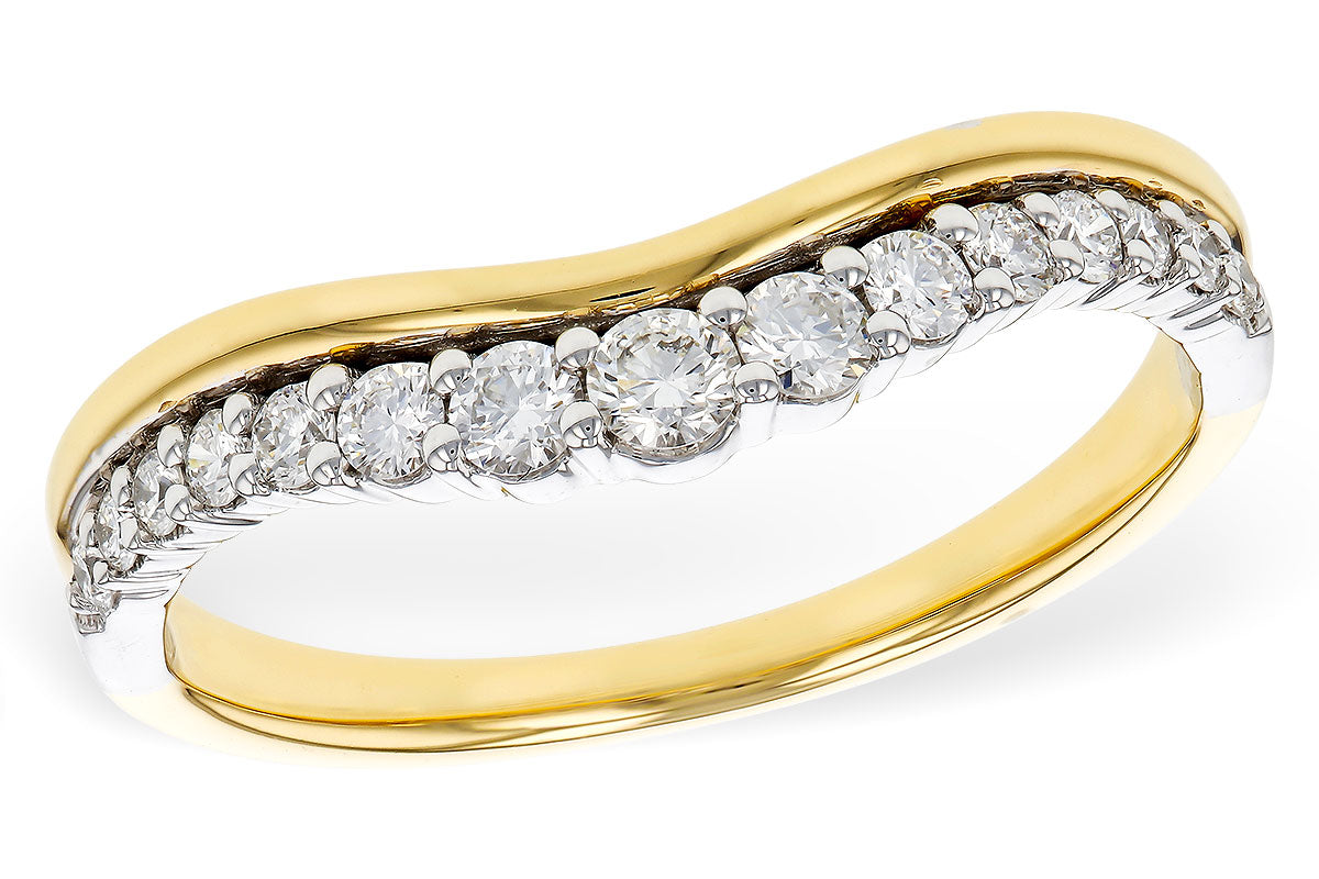 Allison Kaufman Diamond Band Enhancer in 14K Yellow & White Gold, 0.30 ctw (W2687)