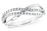 Allison Kaufman Diamond Wedding Band in 14K White Gold, 0.34 ctw (D5020)