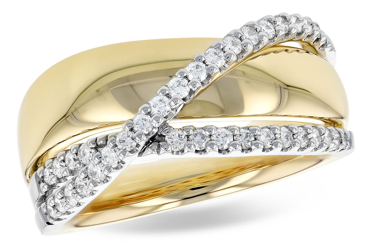 Allison Kaufman Diamond Ring in 14K Yellow Gold, 0.33 ctw (D5822)