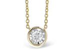 Allison Kaufman Diamond Necklace in 14K Yellow Gold, 0.32 ctw (NR60-33)