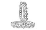 Allison Kaufman Diamond Earrings in 14K White Gold, 0.25 ctw (E1994), alternate view