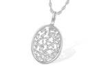 Allison Kaufman Diamond Necklace in 14K White Gold, 0.34 ctw (N8130)