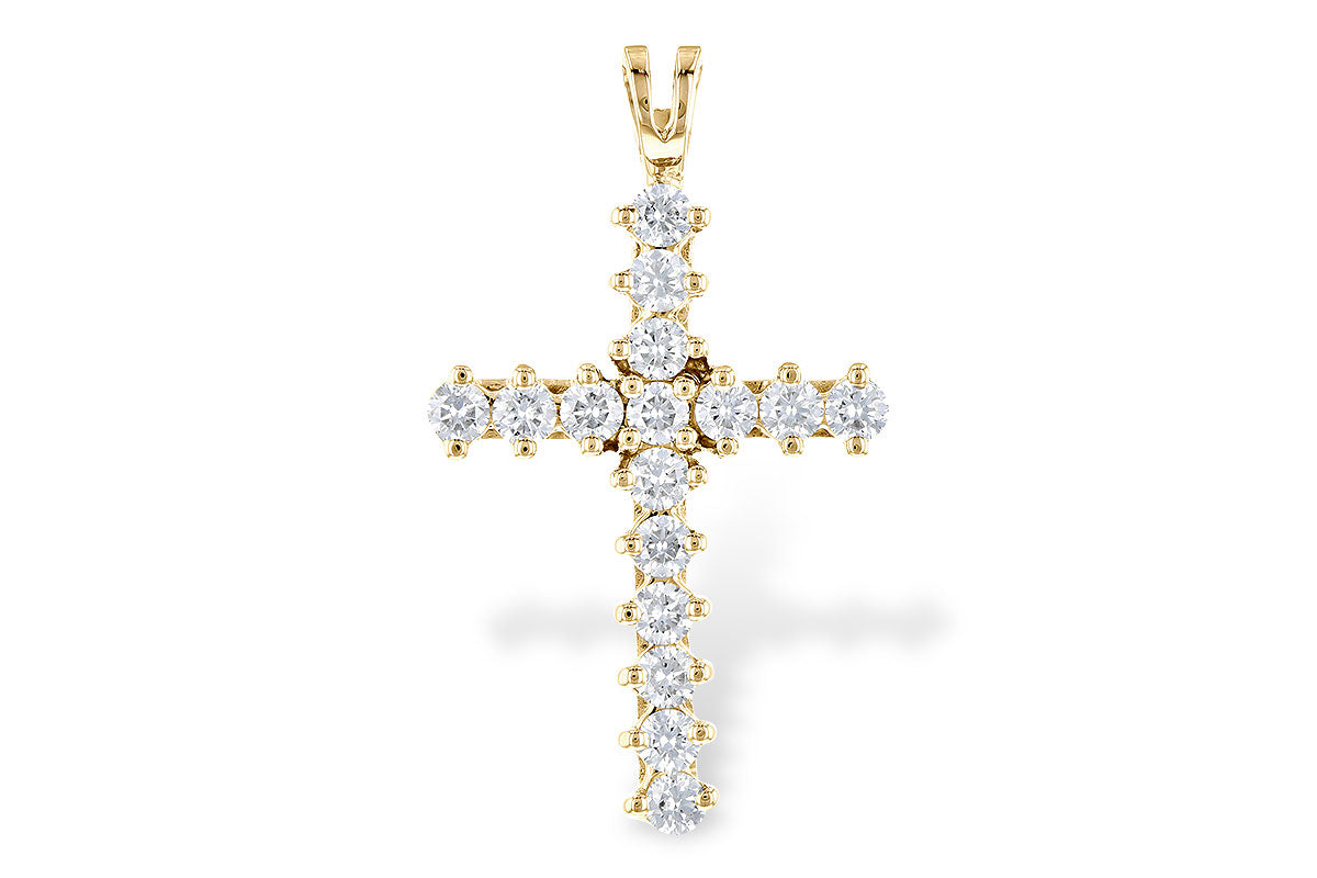 Allison Kaufman Diamond Pendant in 14K Yellow Gold, 1.00 ctw