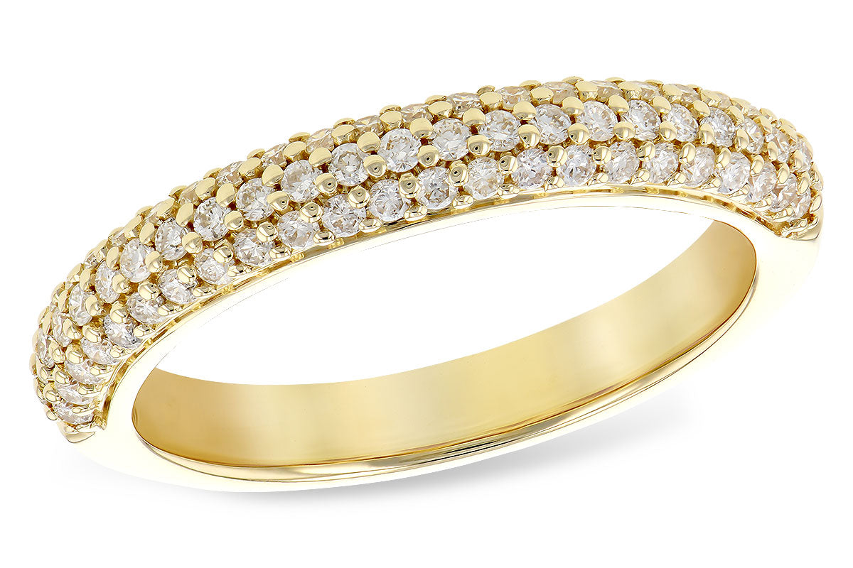 Allison Kaufman Diamond Wedding Band in 14K Yellow Gold, 0.50 ctw (WR836-50)