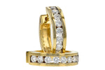 Allison Kaufman Diamond Earrings in 14K Yellow Gold, 1.00 ctw (ER800-1), alternate view