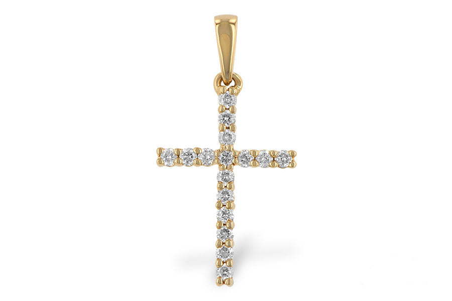 Allison Kaufman Diamond Pendant in 14K Yellow Gold, 0.20 ctw